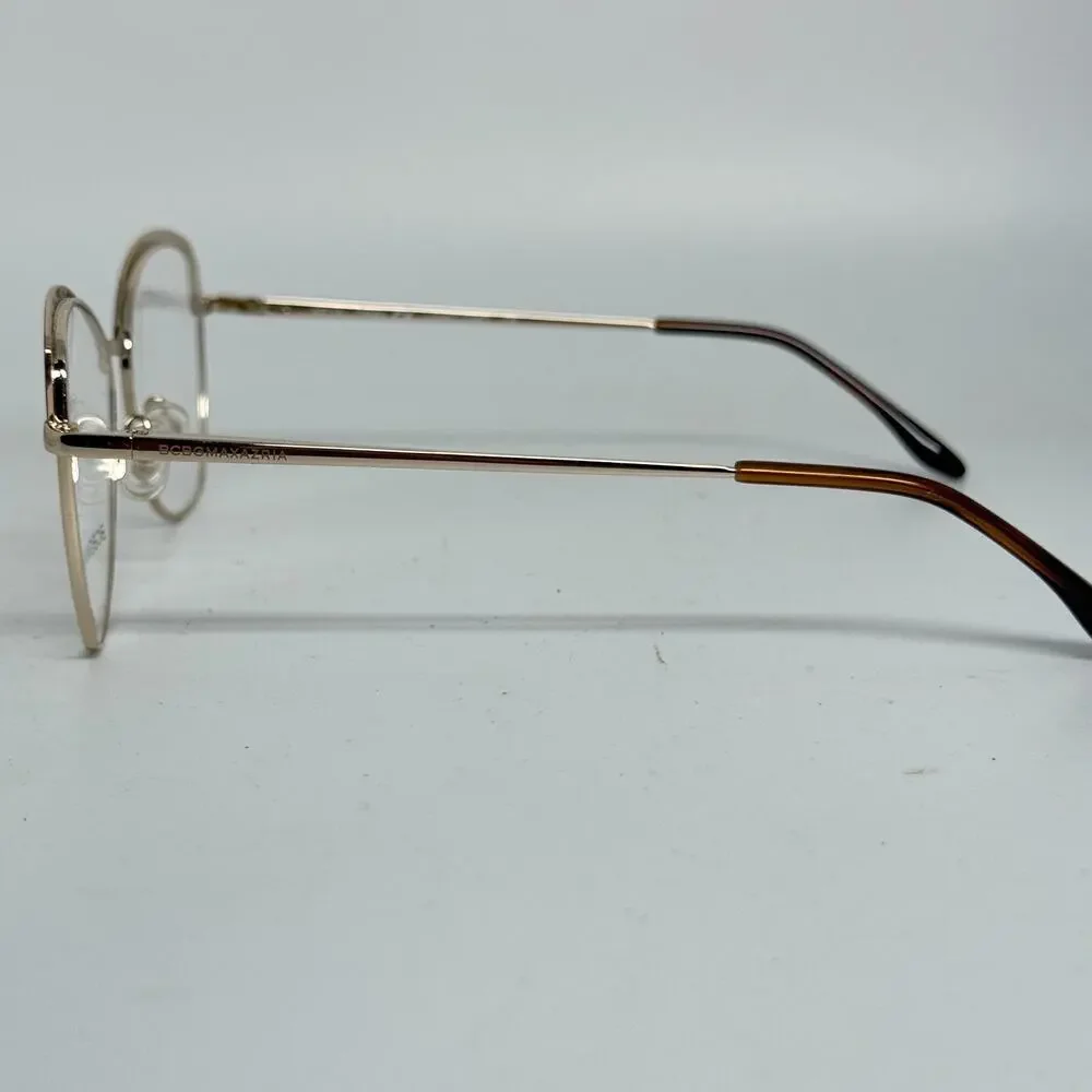 BCBG Linnet Sand gold Red 53-16-135 Eyeglass‎ Frame Gold Red H17660